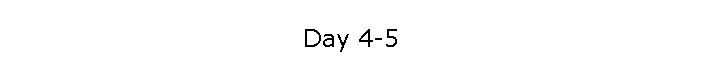 Day 4-5